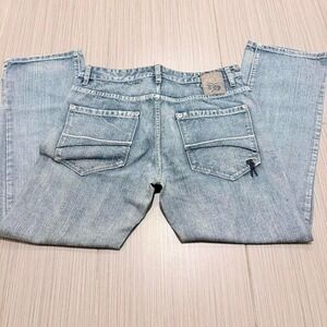 Y2K Ryan Sheckler RS signature light-wash jeans – peak 2000s